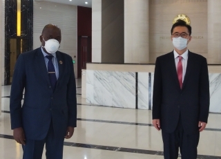 大統領補佐官表敬訪問